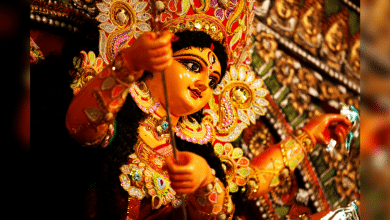 Photo of Durga Puja preparation in full swing