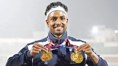 Photo of Navy retain national athletics title