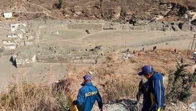 Photo of Himalayas glacier burst in India