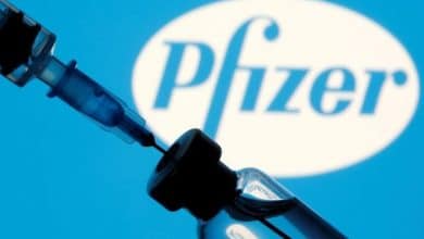 Photo of Pfizer vaccine arrives Sunday