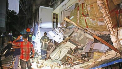 Photo of Explosion in Moghbazar building