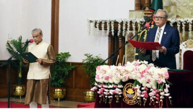 Photo of Prof Shamsul sworn-in as state minister