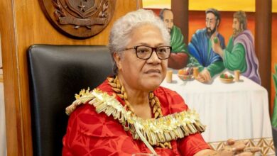 Photo of Mata’afa takes office as Samoa’s first female PM
