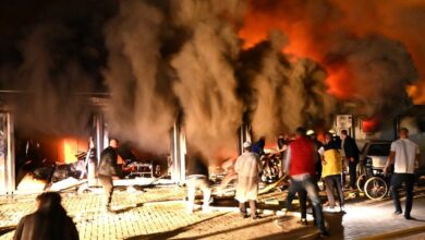 Photo of 10 dead in fire at Covid 19 hospital in North Macedonia