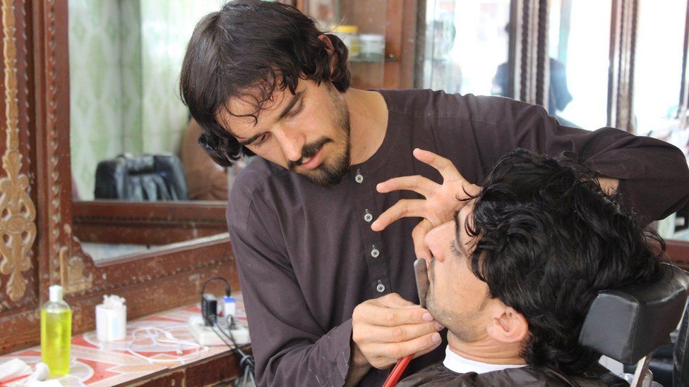 The Taliban has banned shaving beard in Helmand province