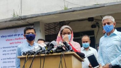 Photo of Principal of Azimpur girls school  suspended as inspection finds room unclean