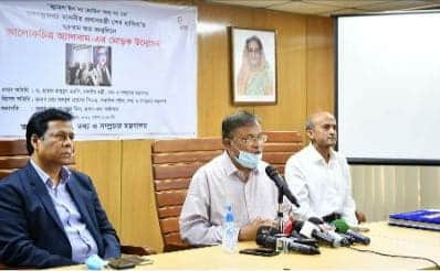 Sheikh Hasina is the name of a struggling anecdote - Information Minister