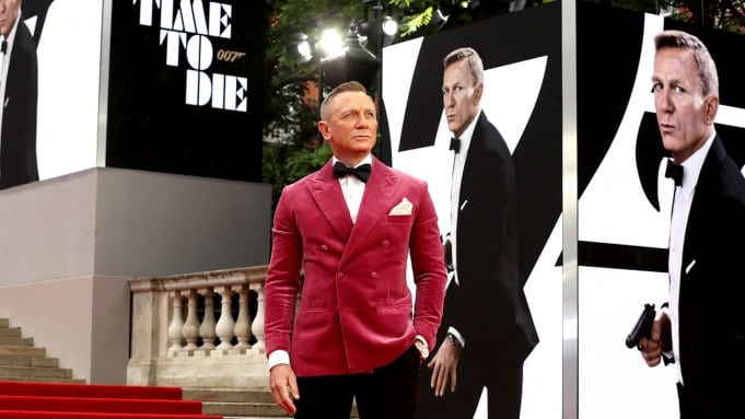 James Bond series: Royal premiere of 'No Time to Die'