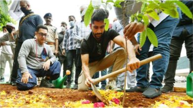 Photo of Aamir Khan took part in ‘Green India Challenge’