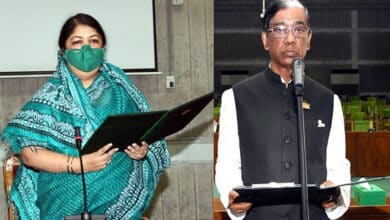 Photo of Pran Gopal Dutt took oath