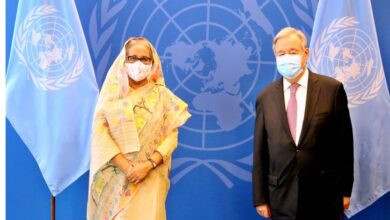 Photo of The UN Secretary General praised the development of Bangladesh and the leadership of Sheikh Hasina