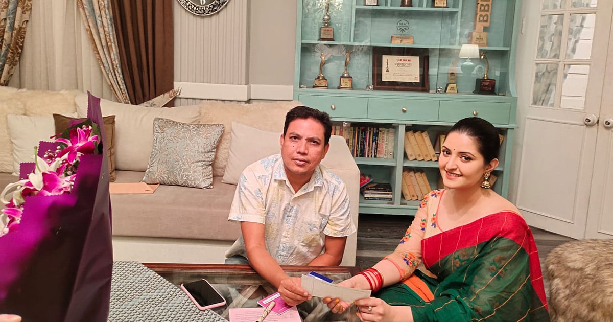 Porimoni will play the role of mother in  Aronno Anwar’s first film
