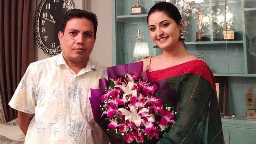 Porimoni will play the role of mother in Aronno Anwar’s first film