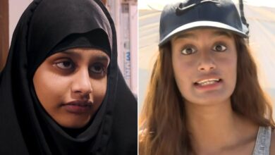 Photo of ISIS bride Shamima Begum seen in Western outfit