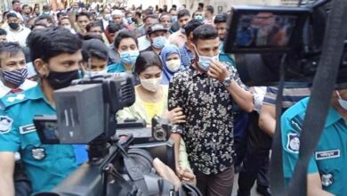 Photo of Cricketer Nasir gets bail with his wife and mother-in-law