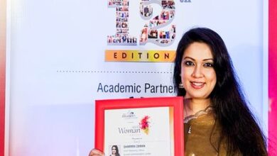 Photo of Sharmin Zaman of SUMMIT honored with the “Asia’s Woman Leaders” Award