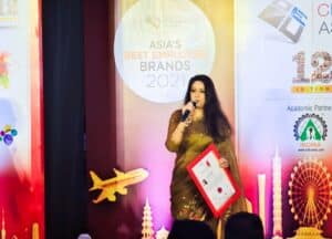 Sharmin Zaman of SUMMIT honored with the "Asia's Woman Leaders" Award