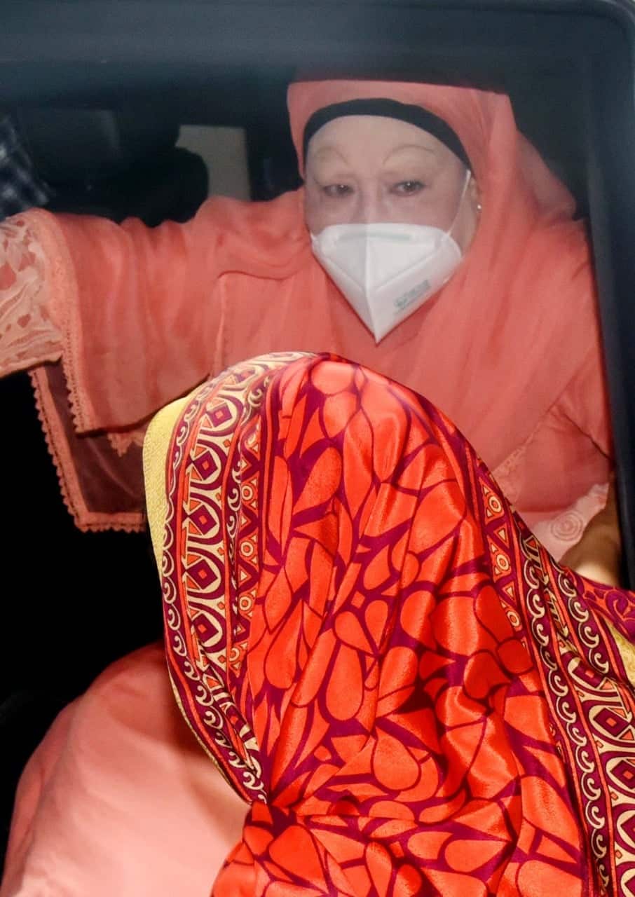 Khaleda Zia was again admitted to the hospital