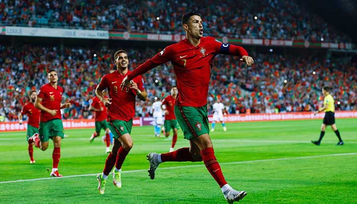 Ronaldo scores hat-trick as Portugal rout Luxembourg