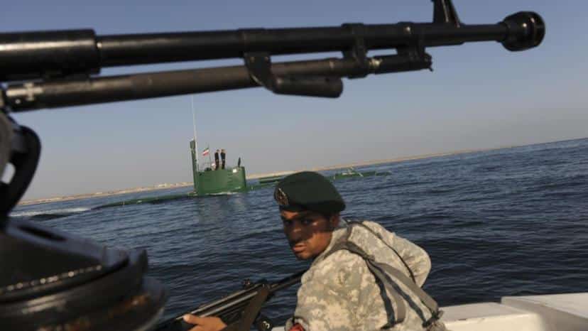Iranian speedboat intercepts US warship