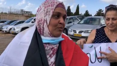 Photo of Palestinian woman released but prevented from seeing kids after 7 years in Jail