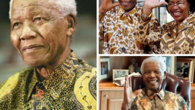 Photo of Nelson Mandela’s famous ‘Madiba shirt’ up for auction