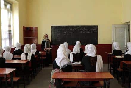 The Taliban's ban was lifted, and the girls returned to school