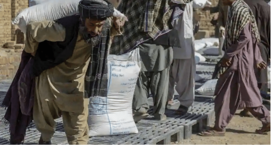 Taliban launches Work-in-Trade Program for wheat in Kabul