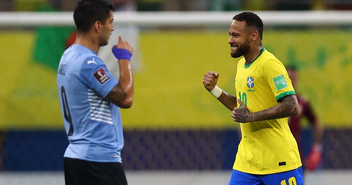 Neymar stars as Brazil cruises past Uruguay 4-1