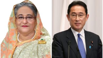 Photo of Sheikh Hasina congratulates the newly appointed Prime Minister of Japan