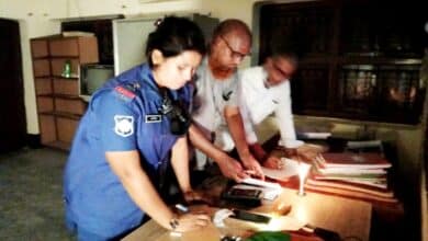 Photo of The engineer disconnect power to the traffic office because fined by  sergeant