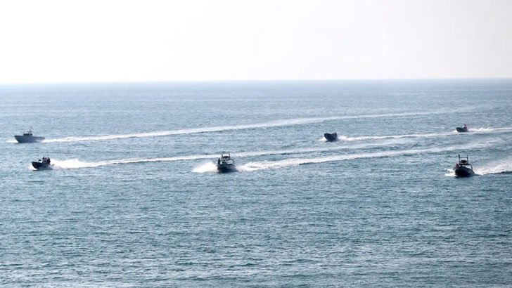 Iranian speedboat intercepts US warship