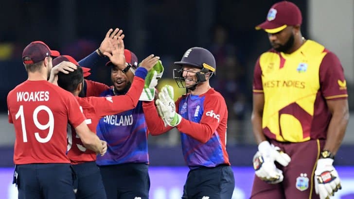 England beat West Indies by six wickets in their T20 World Cup opener