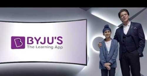 Byju's Pulls Down Shah Rukh Khan's Ads after son Aryan Khan’s arrest