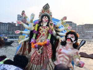 Durga Puja ends with immersion of images