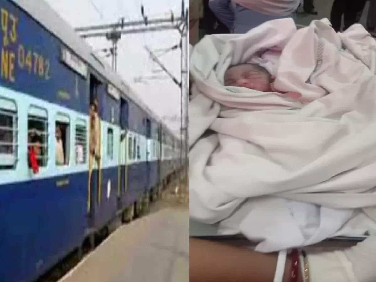 A woman gave birth to a baby girl on Wednesday morning in the S-5 coach of Anand Vihar to Bhubaneswar Sampark Kranti train. Female passenger Ranu Das (27 years) was going to Jaleshwar in Odisha. The Sampark Kranti train, which had left Tatanagar due to the birth of the girl child, had to be brought back to Tatanagar. Whereas the condition of the child and mother is fine. Both have been admitted to Sadar Hospital in Khasmahal for better treatment. According to the information received, Ranu Das, a female passenger going to Jaleshwar, Odisha, in the S-5 coach of Anand Vihar to Bhubaneshwar Sampark Kranti train, started having labor pains as soon as the train opened from Tatanagar station. By then the train had left Tatanagar. On seeing the labor pain of the woman, there was panic among the other passengers including the family members of the woman. This information was given to the TT present in the train. TT informed this to the train duty guard. As the train was just open from Tatanagar, the guard called and informed the control form. After this, the train was brought back to platform number five after the orders of the top officials of Chakradharpur division. The train had crossed the signal after about two and a half kilometers from the platform. The doctors of Tatanagar Railway Hospital were already present on the platform when the Sampark Kranti train came back. He referred the mother child after primary health check-up to Sadar Hospital.