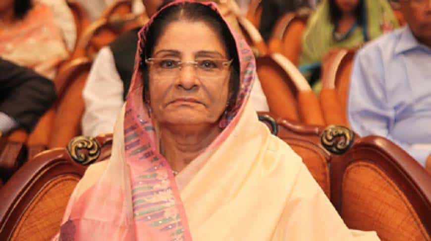 Raushan Ershad in CMH for 70 days
