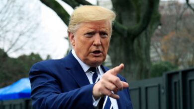 Photo of Trump in court against Twitter, speaking of the Taliban