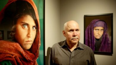 Photo of National Geographic ‘Afghan girl’ evacuated to Italy