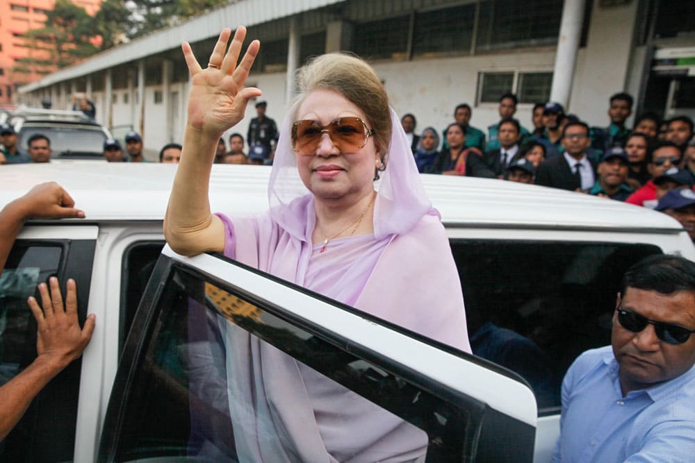 Khaleda to return home from hospital this afternoon