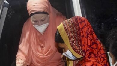 Photo of Khaleda Zia in CCU