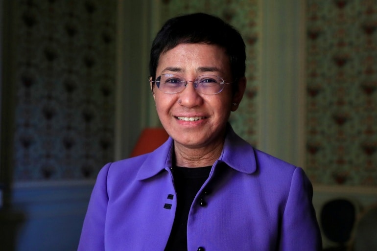 Nobel laureate Maria Ressa rules out going into exile over Philippine charges