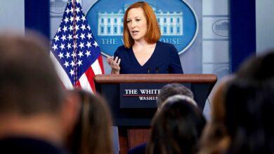 Photo of White House press secretary Psaki tests positive for Covid-19