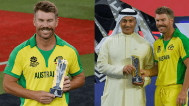 Photo of T20 World Cup 2021: David Warner Wins Player of The Tournament Award