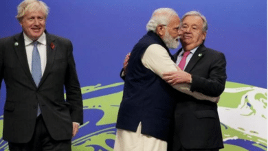 Photo of India’s PM Modi’s embrace controversy at Glasgow climate conference