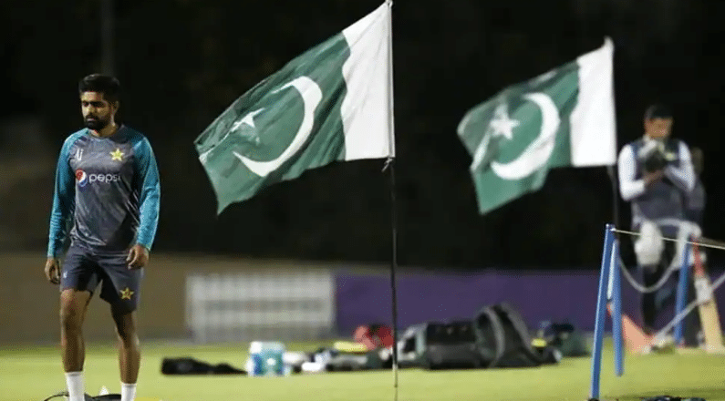 Babar Azam explains reason behind hoisting Pakistan flag in Mirpur during practice