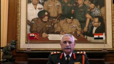 Photo of Indian army chief lauds people of Bangladesh for fighting for independence
