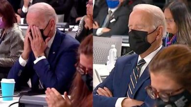Photo of Video Of Joe Biden Appearing To Fall Asleep At COP26 Climate Conference Goes Viral