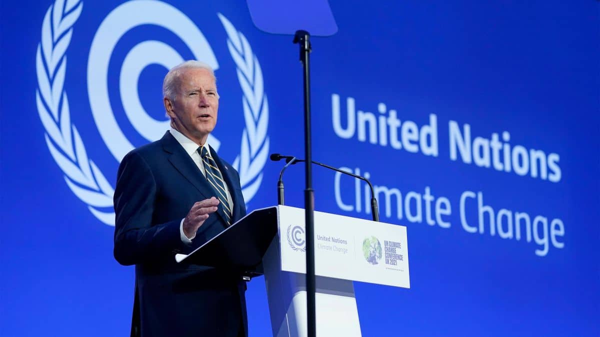 Biden apologizes for Trump exit from Paris climate accord