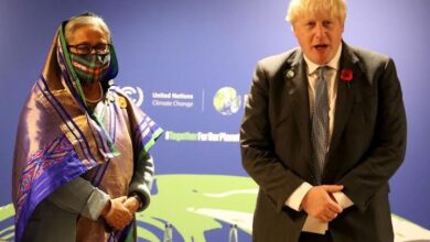 Photo of Sheikh Hasina meets Boris Johnson